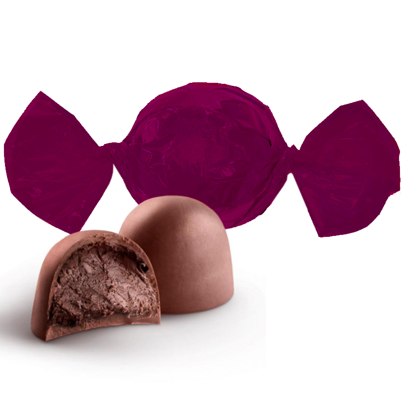 Emb. para Trufas e Bombons Vinho 20 x 18 cm C/100 Unid. Emb. Para Trufas e Bombons Vinho 20x18cm C/100 Unid. - Imagem 1