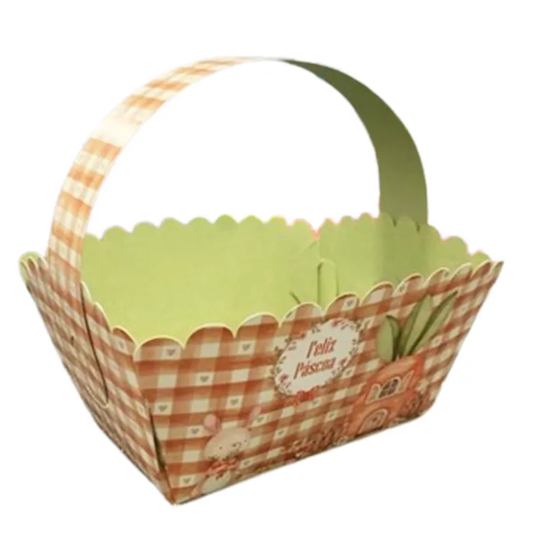 Cesta-de-Páscoa-Com-Alça-Doce-Cenoura-P-C-5-Unidades-Decora-Doces-1 Cesta de Páscoa Com Alça Doce Cenoura P C/5 Unidades - Decora Doces - Imagem 1