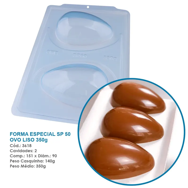 Forma-Especial-SP-50-Ovo-Liso-350g-BWB-1 Forma Especial SP 50 Ovo Liso 350g - BWB - Imagem 1