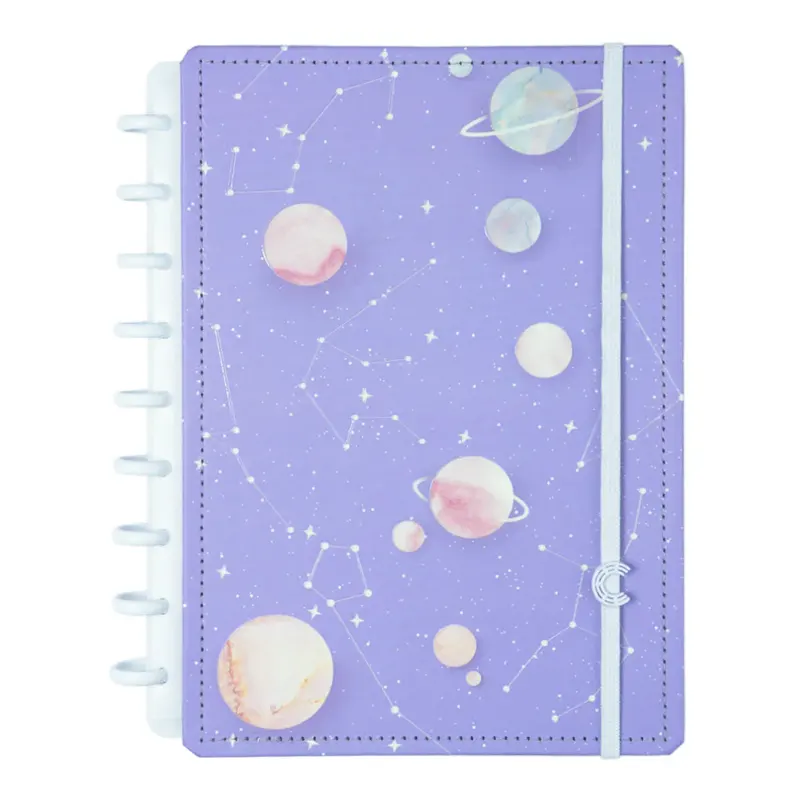 caderno-inteligente-purple-galaxy-by-gocase-medio-80-folhas-22300 Caderno Inteligente Purple Galaxy By Gocase Médio 80 Folhas - Imagem 1