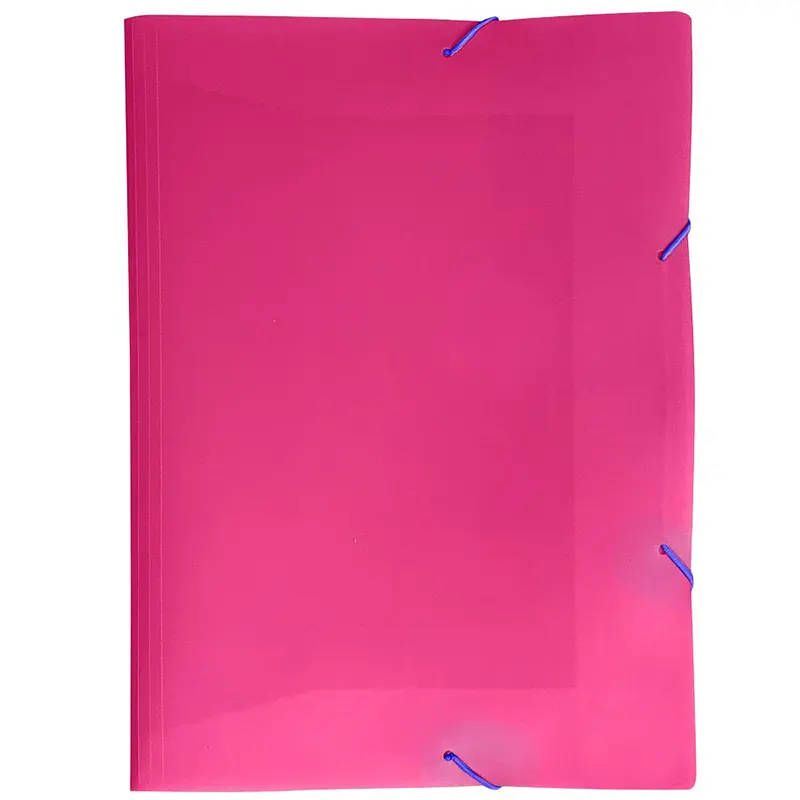pasta-aba-elastico-a4-full-color-dello-pink Pasta Aba Elástico A4 Full Color - Dello - Imagem 1