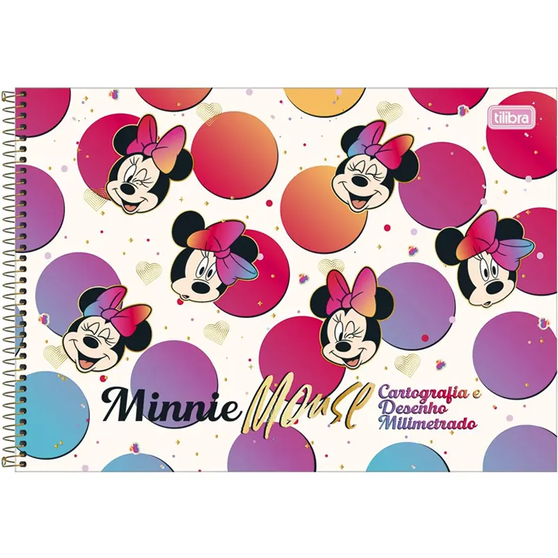 caderno-cartografia-e-desenho-minnie-80-folhas-tilibra-2 Caderno Cartografia e Desenho Minnie 80 Folhas - Tilibra - Imagem 1