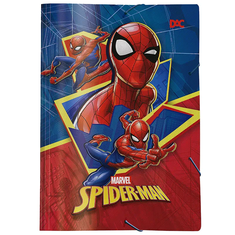 pasta-aba-elastica-homem-aranha-5099-dac Pasta Aba Elástica Homem Aranha 5099 - Dac - Imagem 1