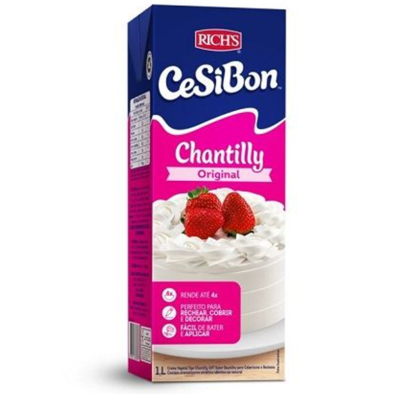 Chantilly Original 1 Litro Cesibon Chantilly Original 1 Litro - Cesibon - Imagem 1