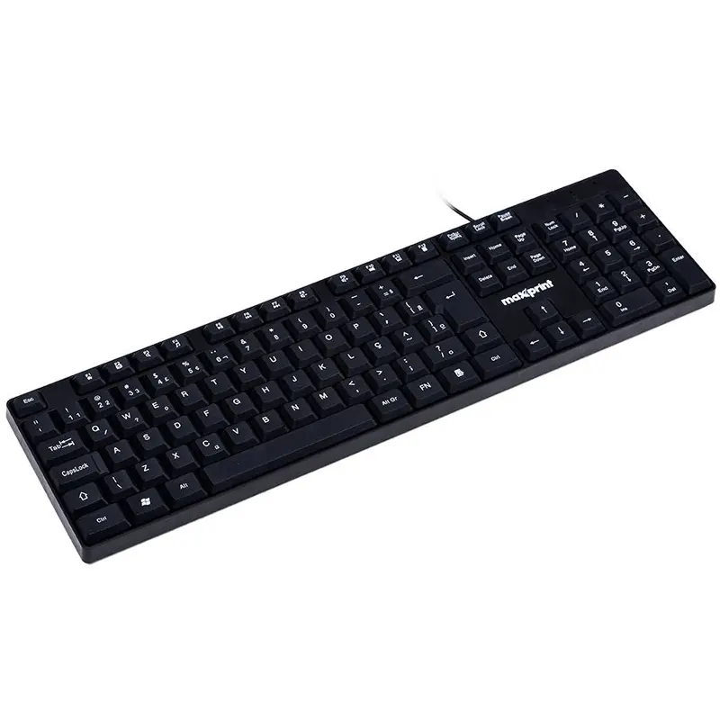 teclado-officeeasy-com-fio-usb-2-0-preto-maxprint1 Teclado Officeeasy Com Fio USB 2.0 Preto - Maxprint - Imagem 1