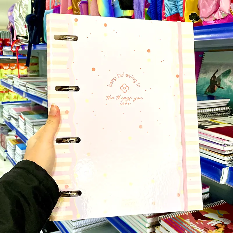 Caderno-Escolar-Argolado-Soho-48-Folhas-Tilibra Caderno Escolar Argolado Soho 48 Folhas - Tilibra - Imagem 1