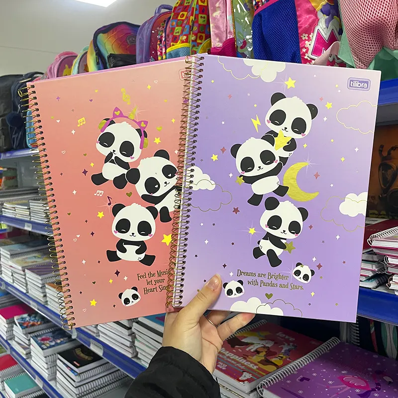 Caderno-Universitário-1-Matéria-Lovely-Friend-Tilibra Caderno Universitário 1 Matéria Lovely Friend - Tilibra - Imagem 1